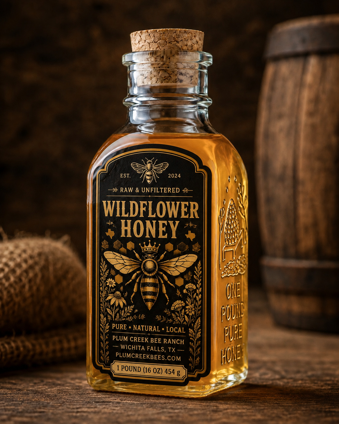 Texas Wildflower Raw Honey